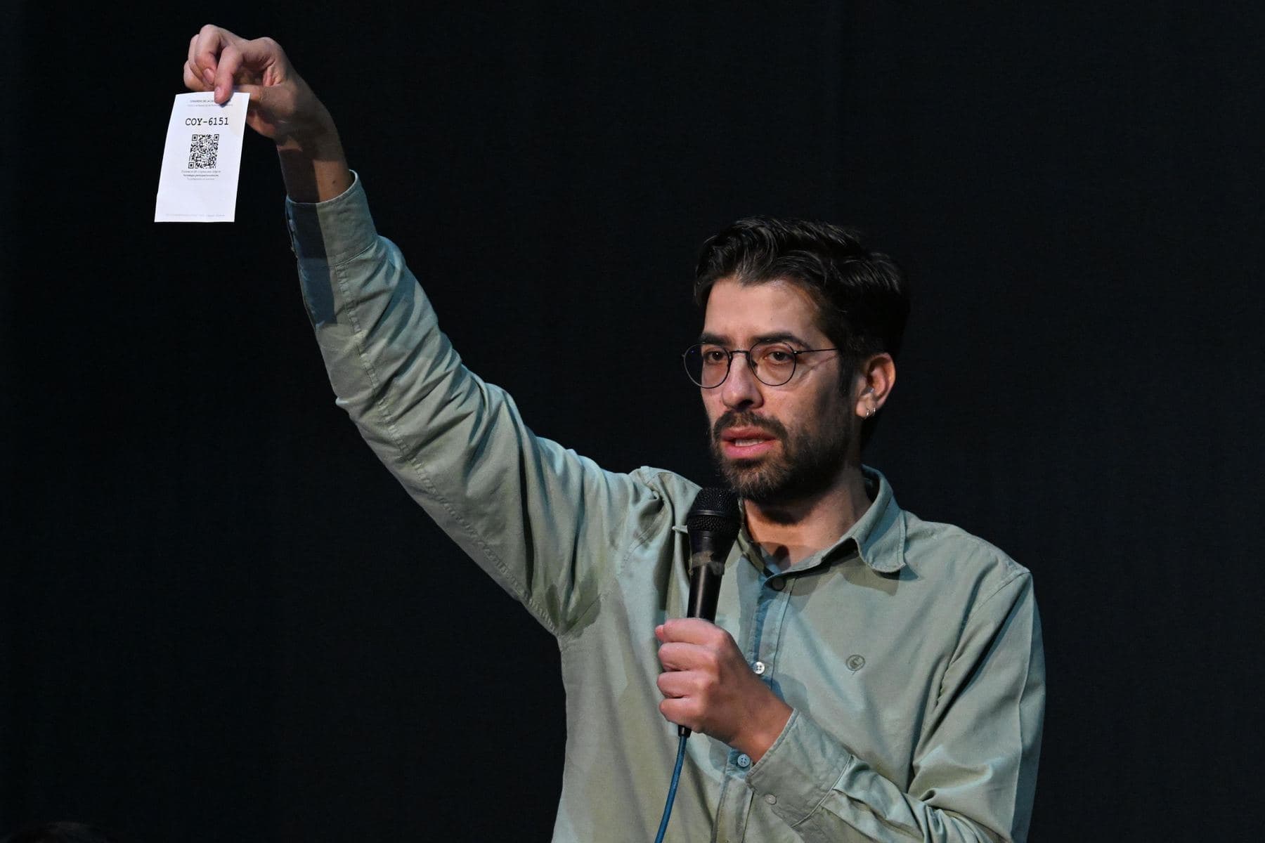 Ángel Tamariz en foro de participación ciudadana